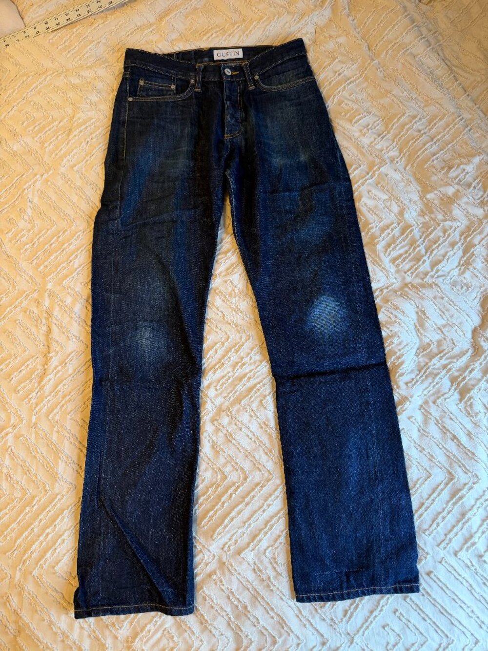 Gustin Raw Selvedge Jeans - Straight fit 31 - Made in USA